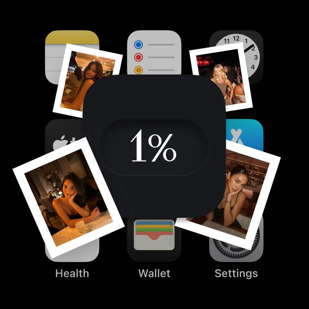 The 1% app