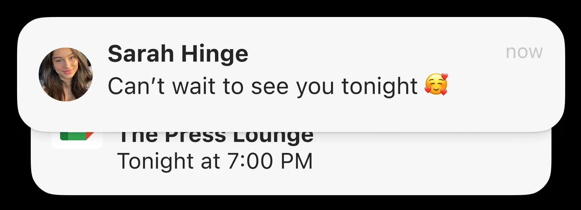 Dating app notification 7